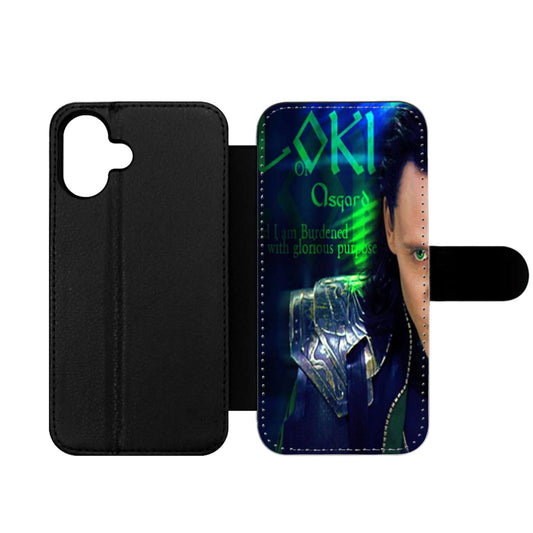 Tom Hiddleston Loki Two Wallet iPhone Case