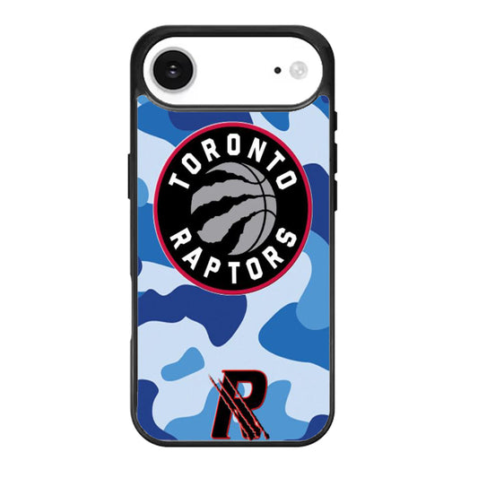 Toronto Raptors Blue Camo iPhone Air Case