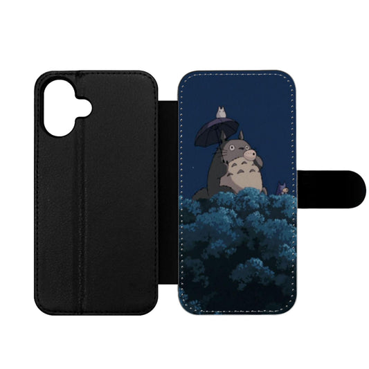 Totoro Two Wallet iPhone Case