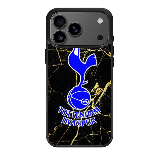 Tottenham Hotspur Black Marble iPhone 17 Pro Max Case