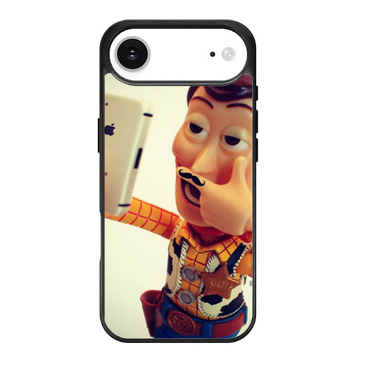 Toy Story Selfie Woody Mustache iPhone Air Case
