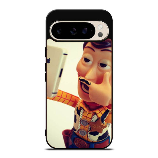 Toy Story Selfie Woody Mustache Google Pixel 9 Pro Case