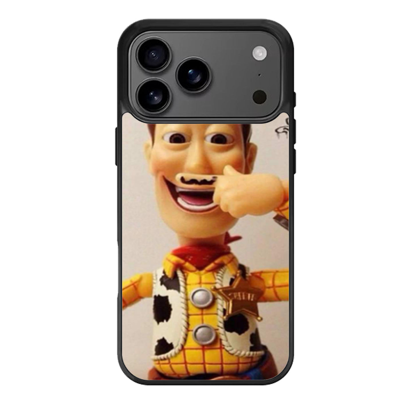 Toy Story Woody Mustache iPhone 17 Pro Max Case