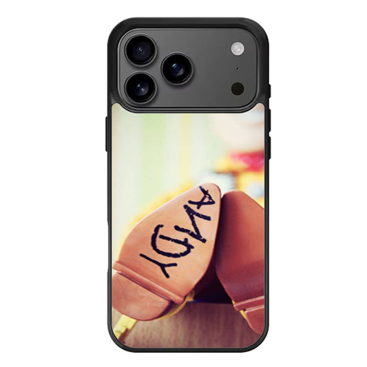 Toy Story Woody Shoes Andy Mark iPhone 17 Pro Max Case