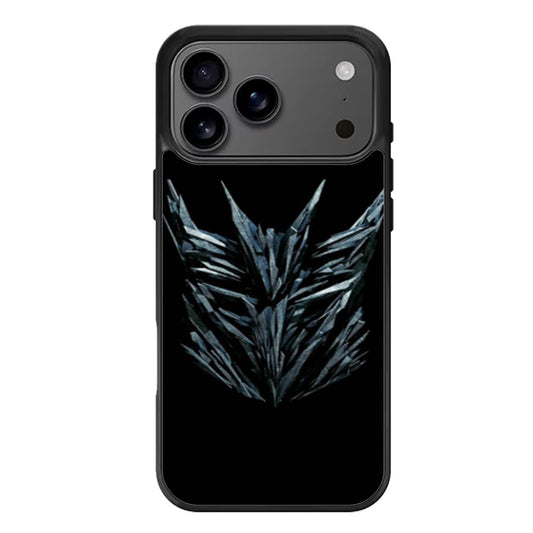 Transformers Decepticon Logo Design iPhone 17 Pro Max Case