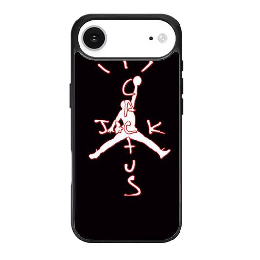 Travis Scott Jack Cactus X Jordan Black iPhone Air Case