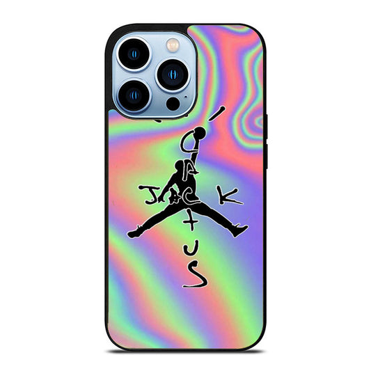 Travis Scott Jack Cactus X Jordan Holographic iPhone 14 Pro Max Case