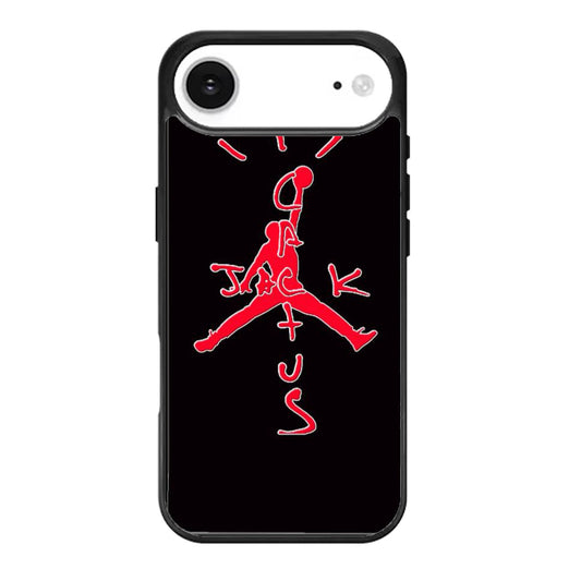 Travis Scott Jack Cactus X Jordan Red iPhone Air Case