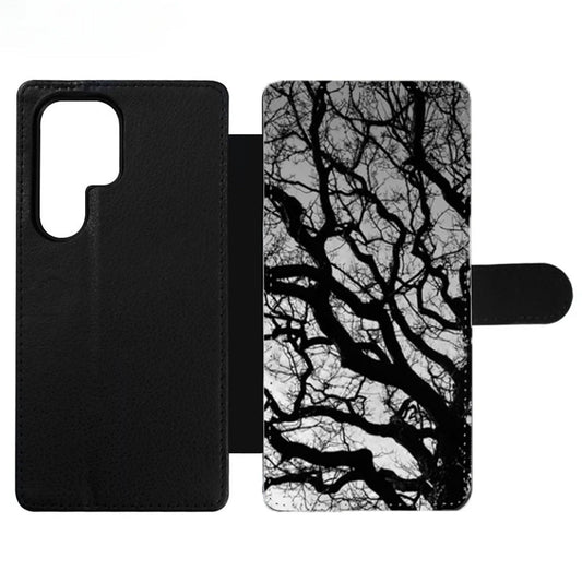 Tree Silhouette Wallet Samsung Case