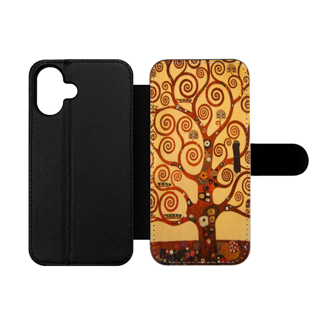 Tree of Life Gustav Klimt Wallet iPhone Case