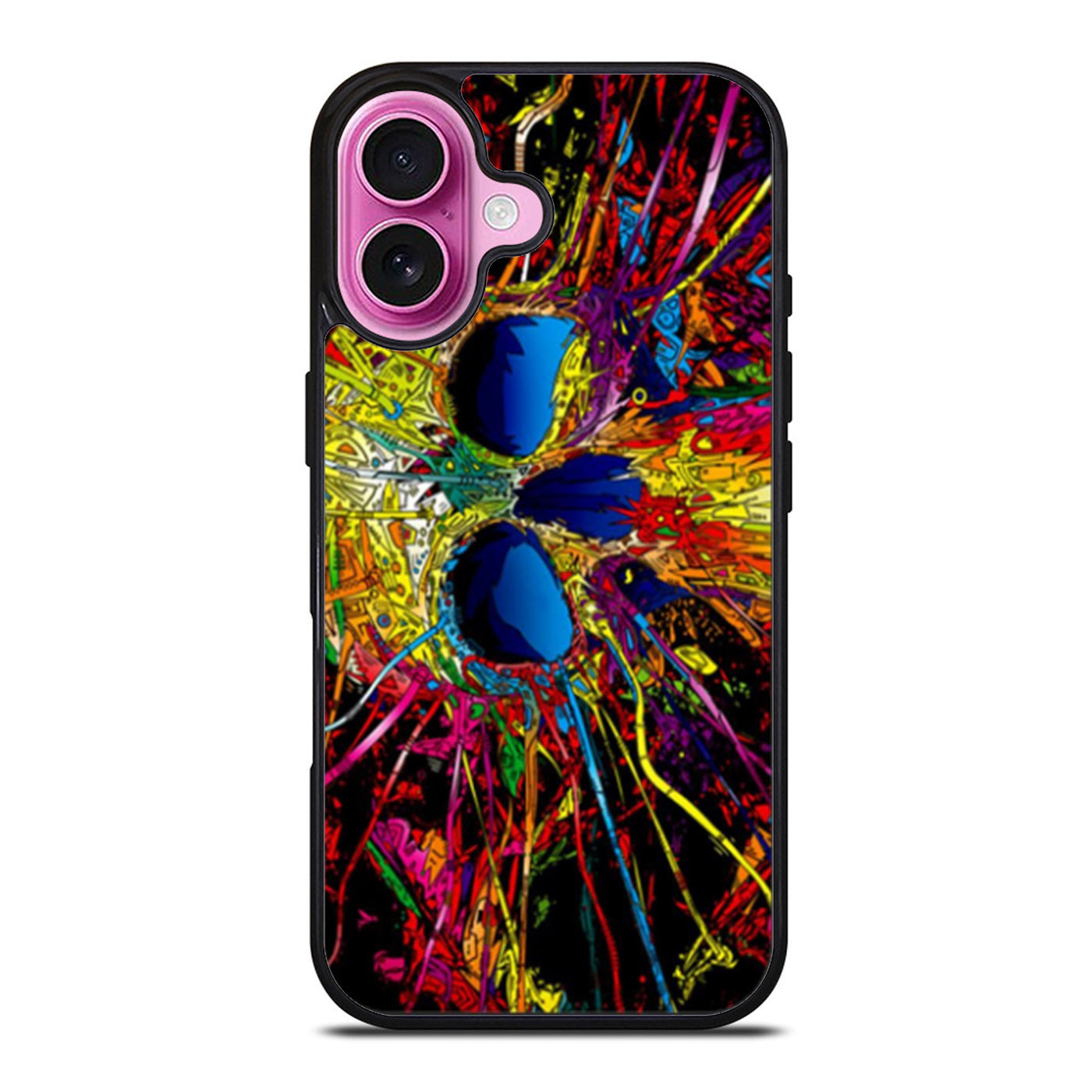 Trippy Skull Art iPhone Case Cover