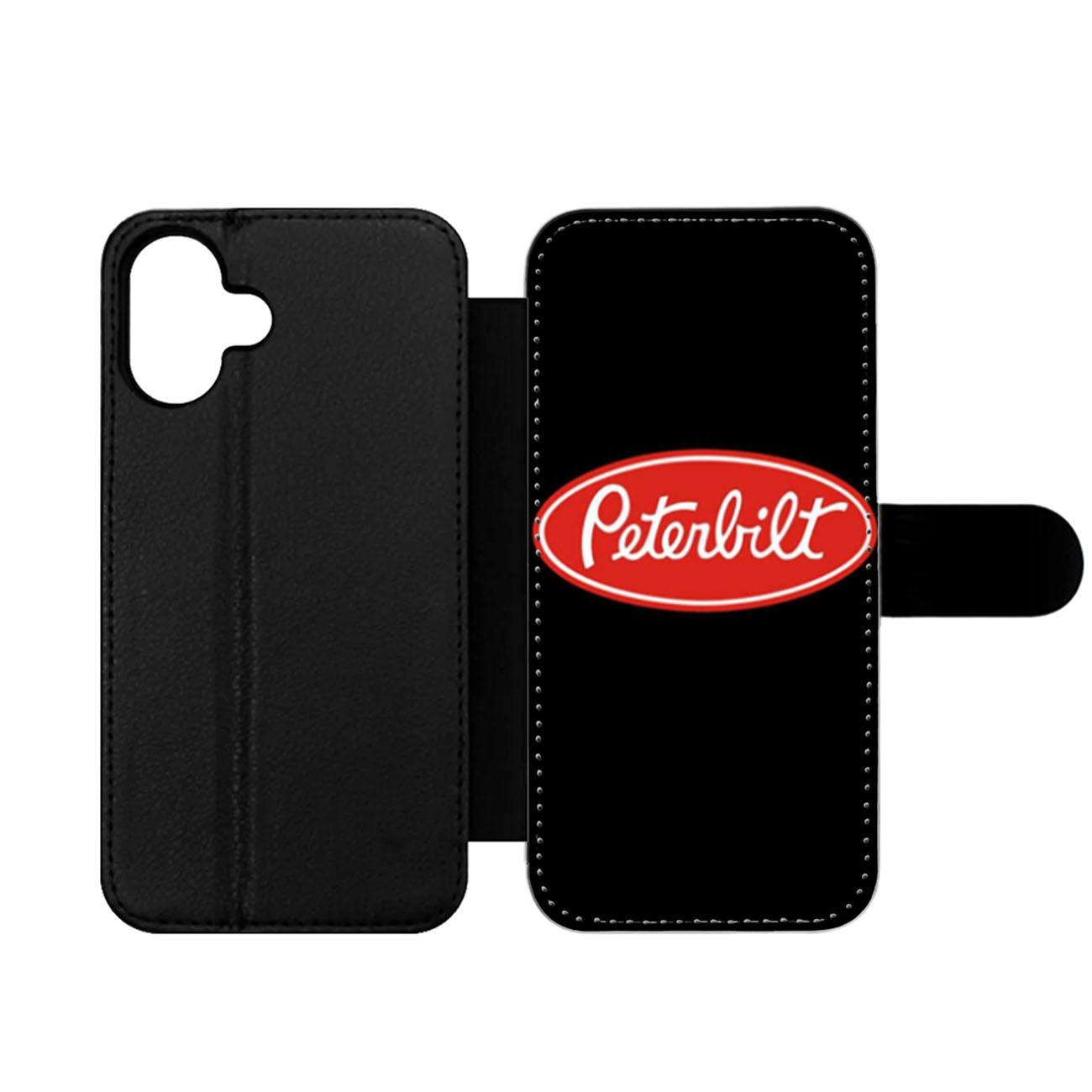 Truck Peterbilt Heavy Duty logo Wallet iPhone Case