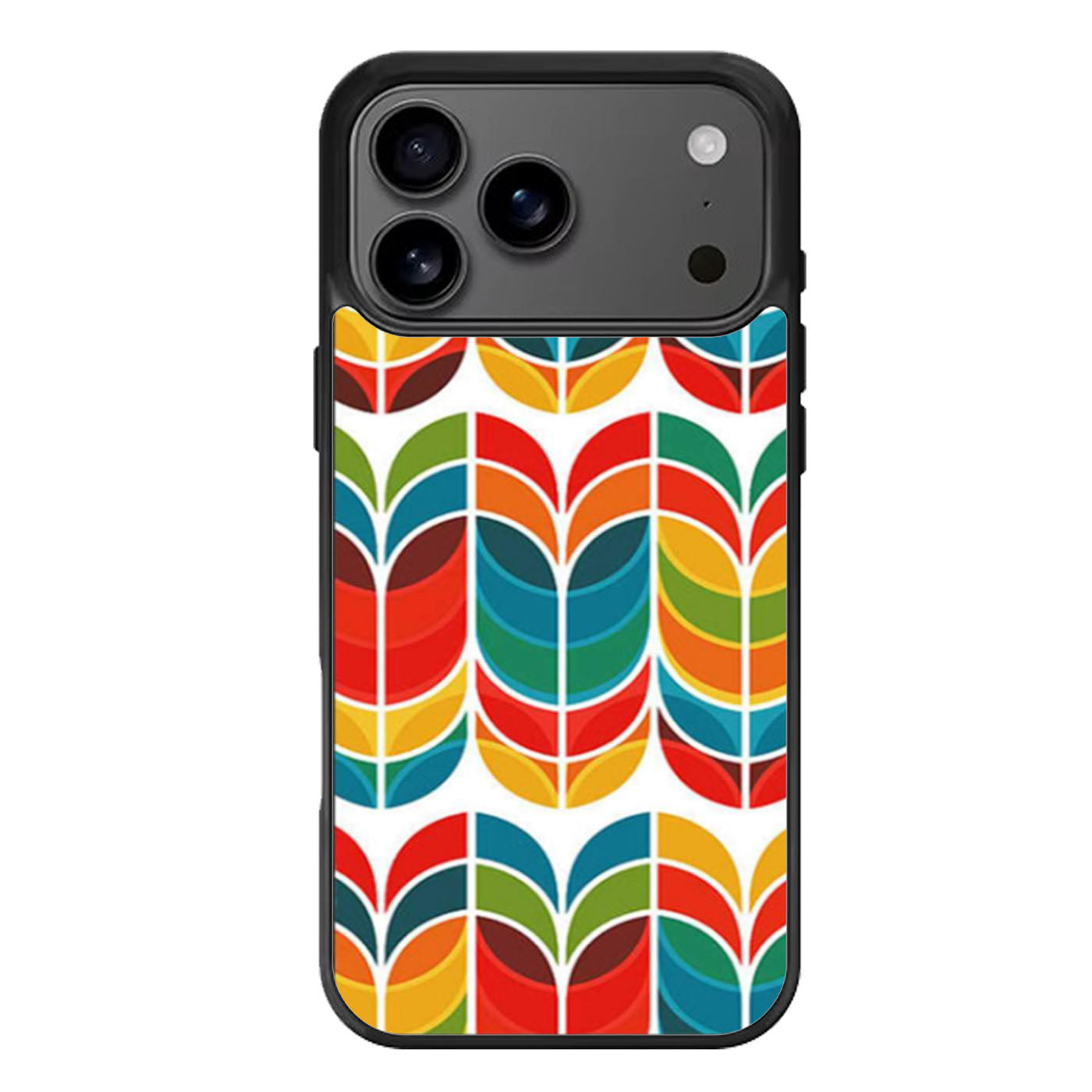 Tulip Pattern Art iPhone 17 Pro Max Case