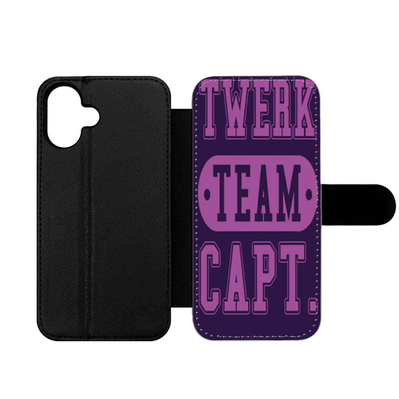 Twerk Team Captain Wallet iPhone Case