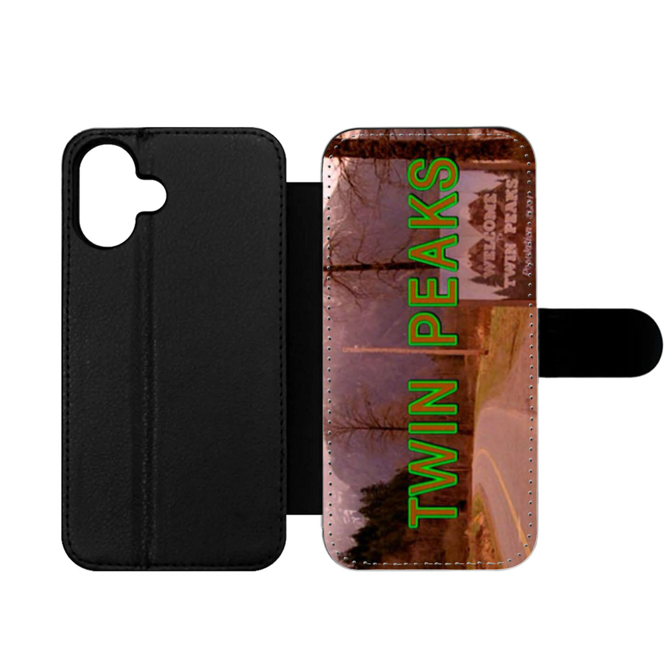 Twin Peaks Rubber to the Road Wallet iPhone Case