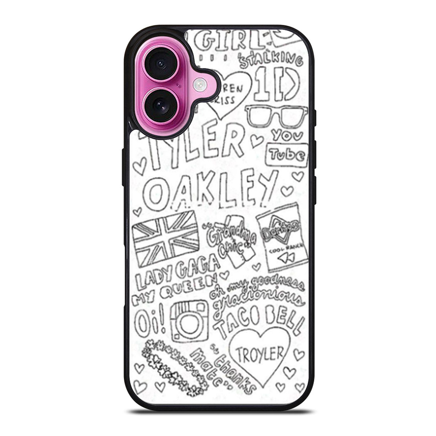 Tyler Oakley Collage iPhone Case Cover