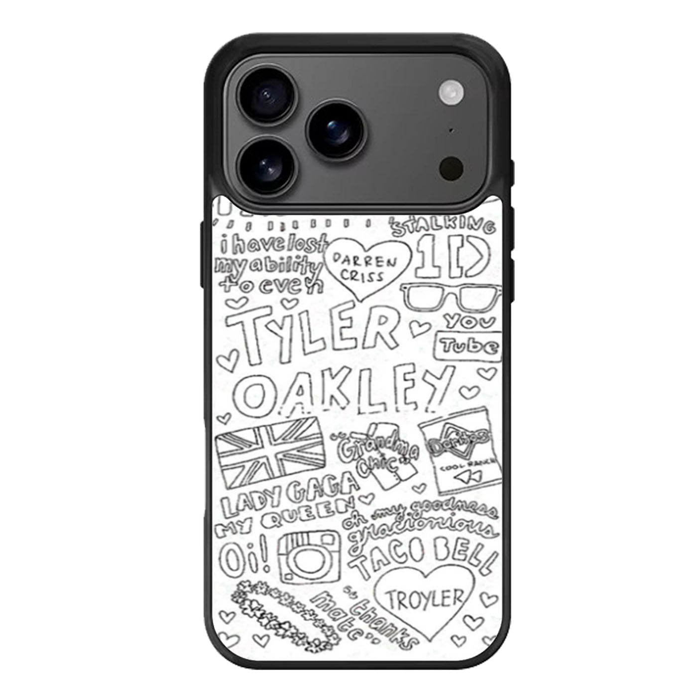 Tyler Oakley Collage iPhone 17 Pro Max Case