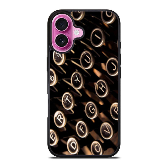 Typewriter Keys iPhone Case Cover