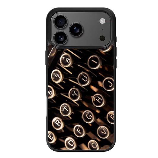 Typewriter Keys iPhone 17 Pro Max Case