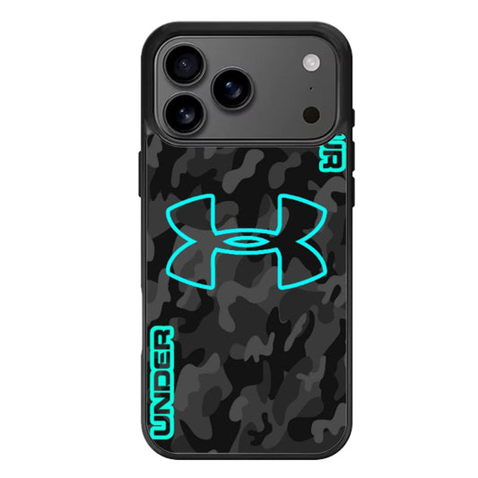 UA under armour black camo iPhone 17 Pro Max Case