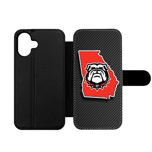 UGA UNIVERSITY OF GEORGIA BULLDOGS Wallet iPhone Case