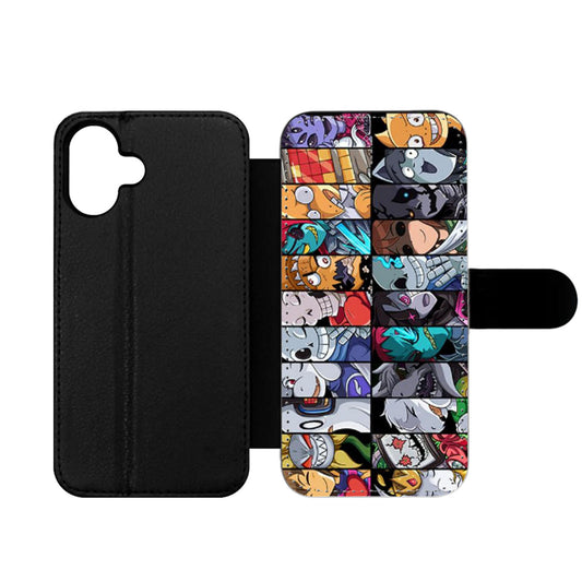 UNDERTALE ALL CHARACTER Wallet iPhone Case