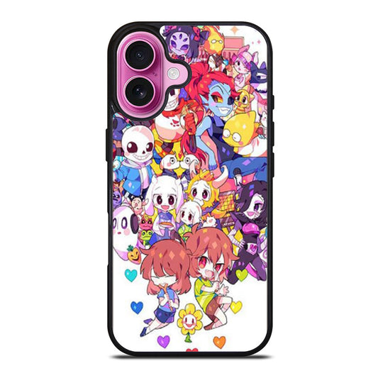 UNDERTALE CHARACTER TWO iPhone Case Cover
