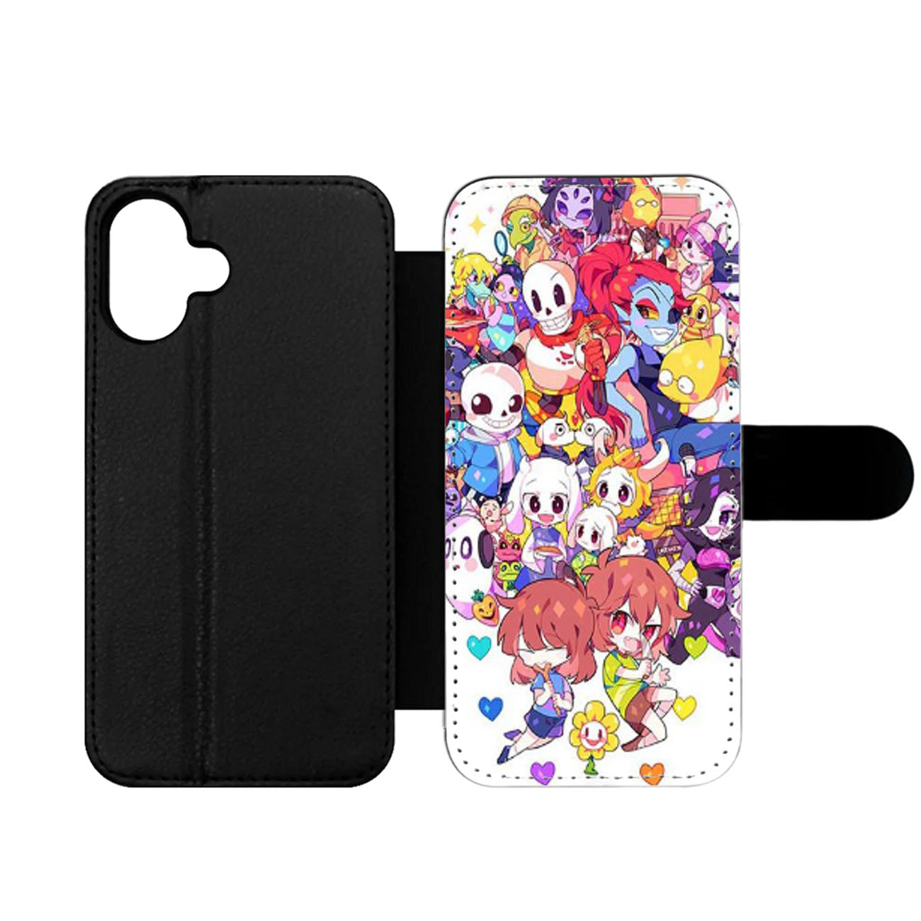 UNDERTALE CHARACTER TWO Wallet iPhone Case