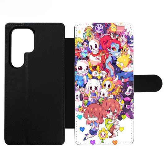 UNDERTALE CHARACTER TWO Wallet Samsung Case