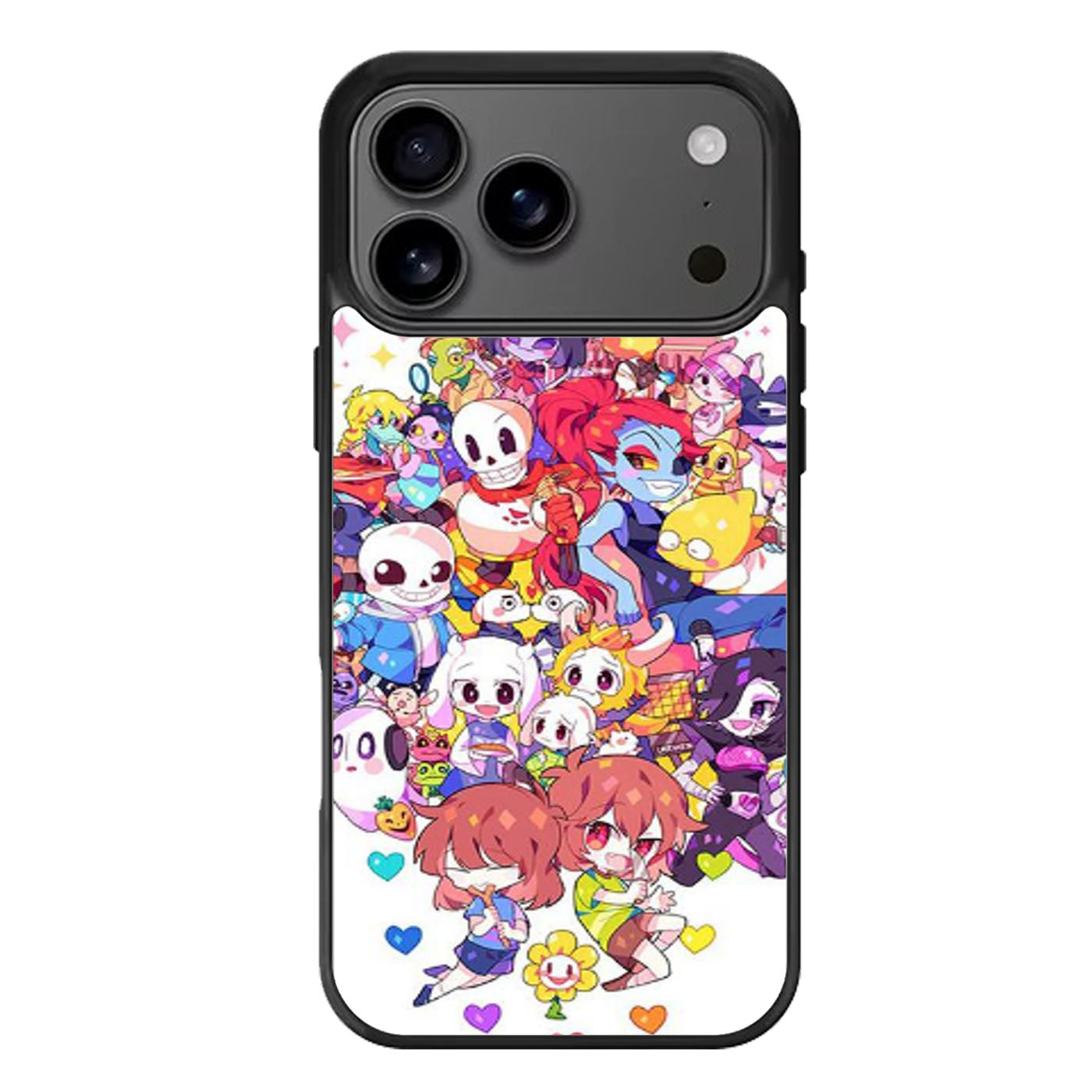UNDERTALE CHARACTER TWO iPhone 17 Pro Max Case