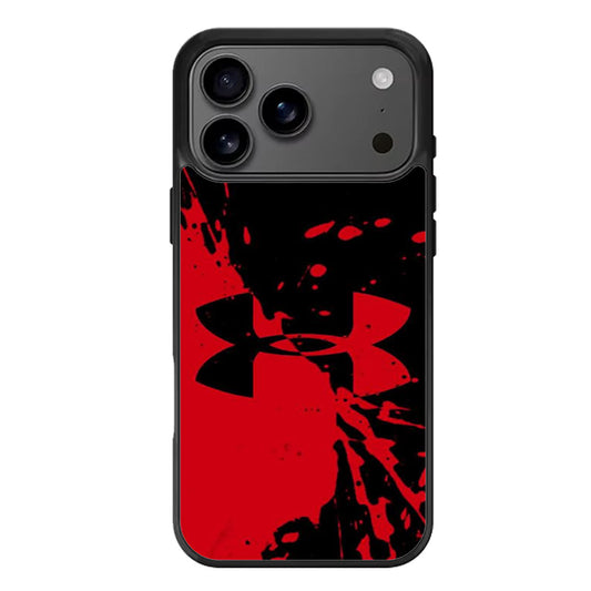 UNDER ARMOUR LOGO RED BLACK iPhone 17 Pro Max Case