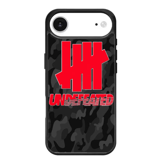 Undefeated Black Camo iPhone Air Case