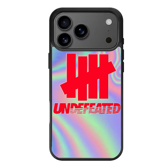 Undefeated Holographic iPhone 17 Pro Max Case