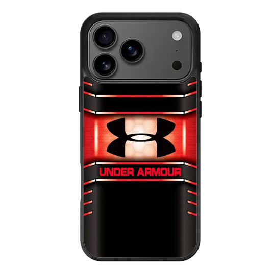 Under Armour Red Black iPhone 17 Pro Max Case