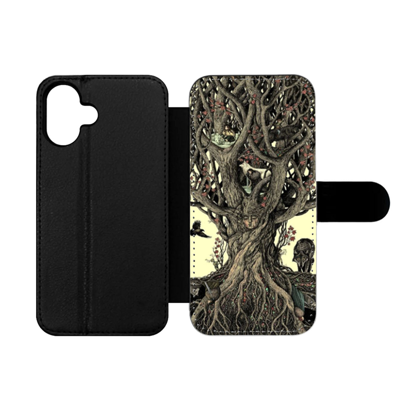 Under Heart Tree Wallet iPhone Case