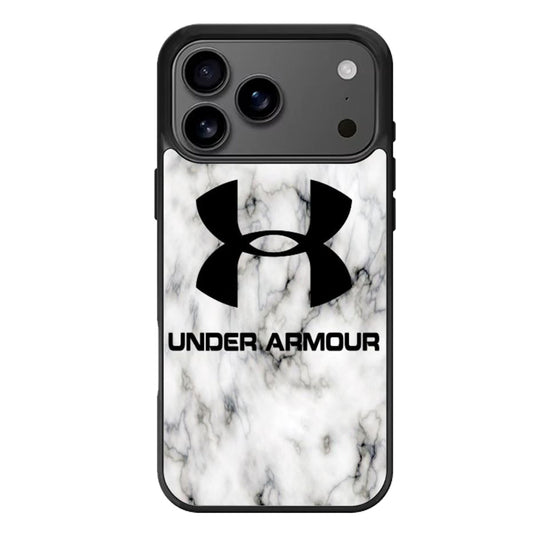 Under armour White Marble iPhone 17 Pro Max Case