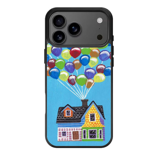 Up Balloon Flying House Two iPhone 17 Pro Max Case