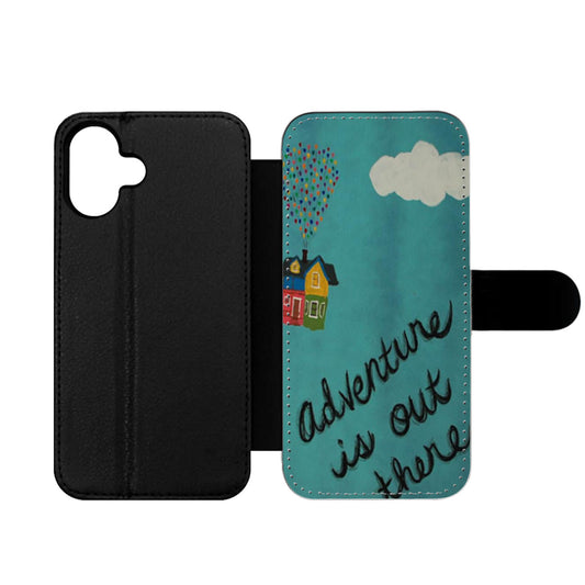 Up Flying House Adventure Is Out There Wallet iPhone Case