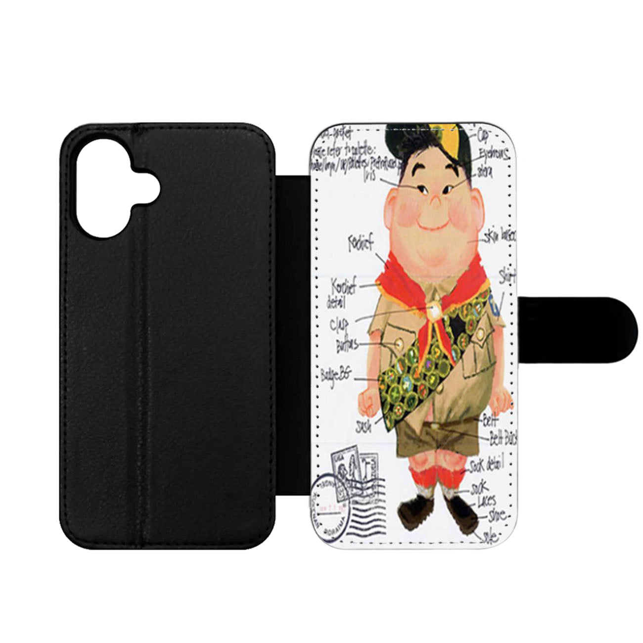 Up Russell Wallet iPhone Case