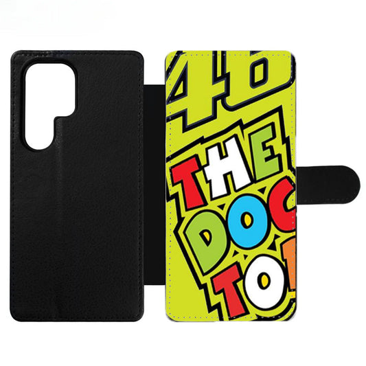 VALENTINO ROSSI VR46 THE DOCTOR Wallet Samsung Case