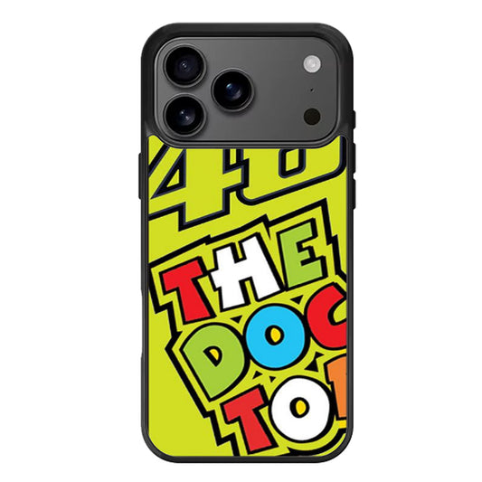 VALENTINO ROSSI VR46 THE DOCTOR iPhone 17 Pro Max Case