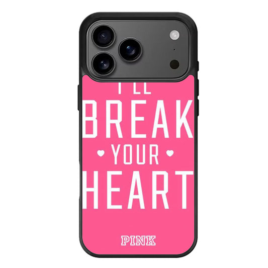 VICTORIA SECRET QUOTE PINK iPhone 17 Pro Max Case