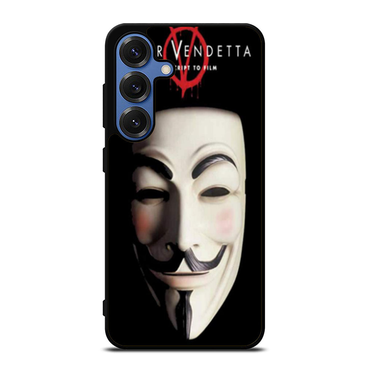 V For Vendetta Design Samsung S25 Ultra Case
