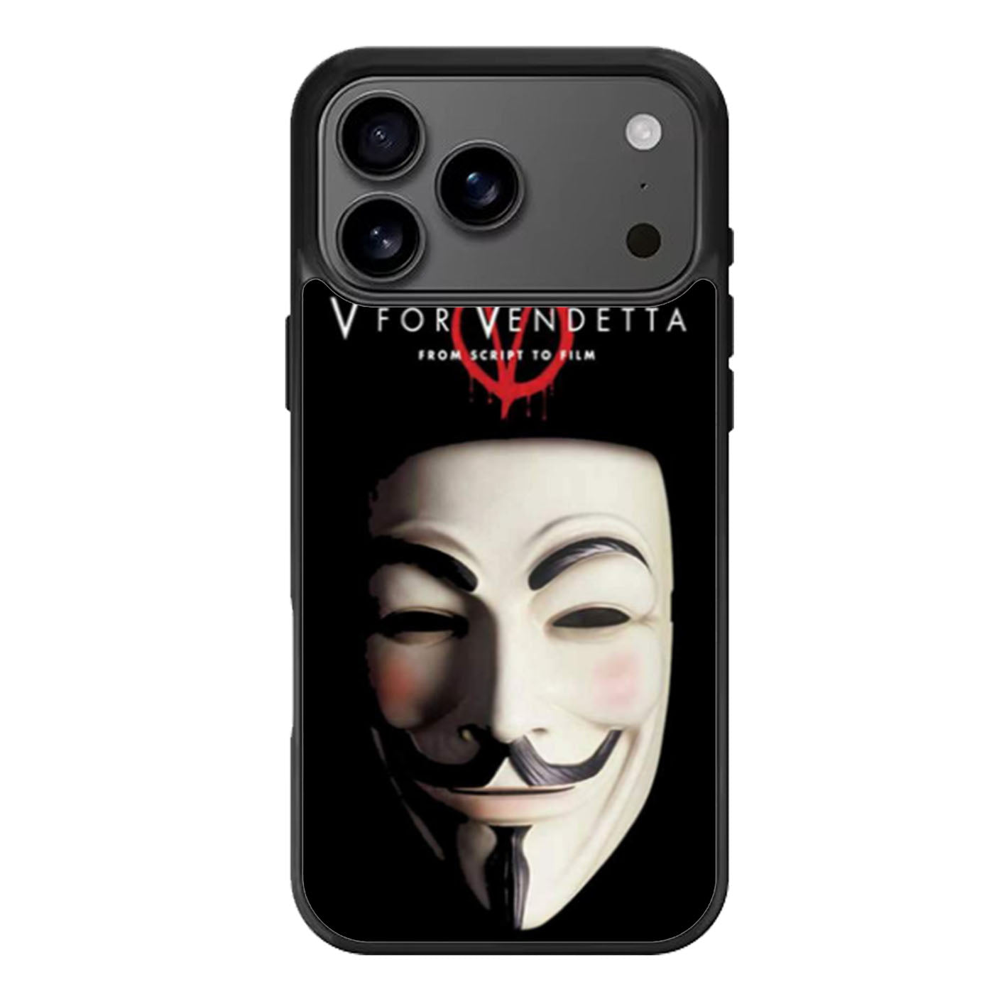 V For Vendetta Design iPhone 17 Pro Max Case