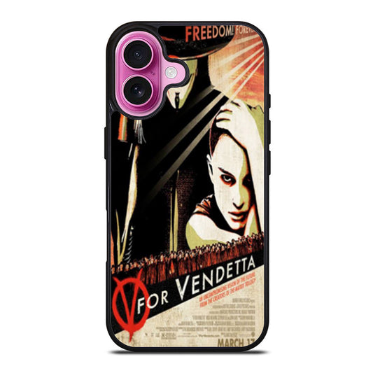 V For Vendetta Poster iPhone Case Cover