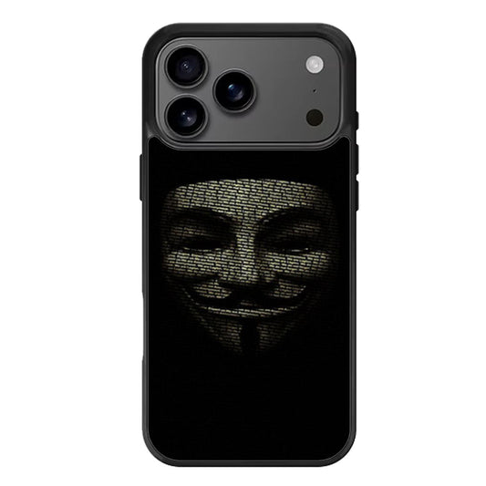 V For Vendetta iPhone 17 Pro Max Case