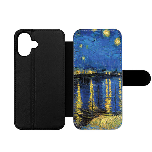 Van Gogh 1888 Starry Night Wallet iPhone Case