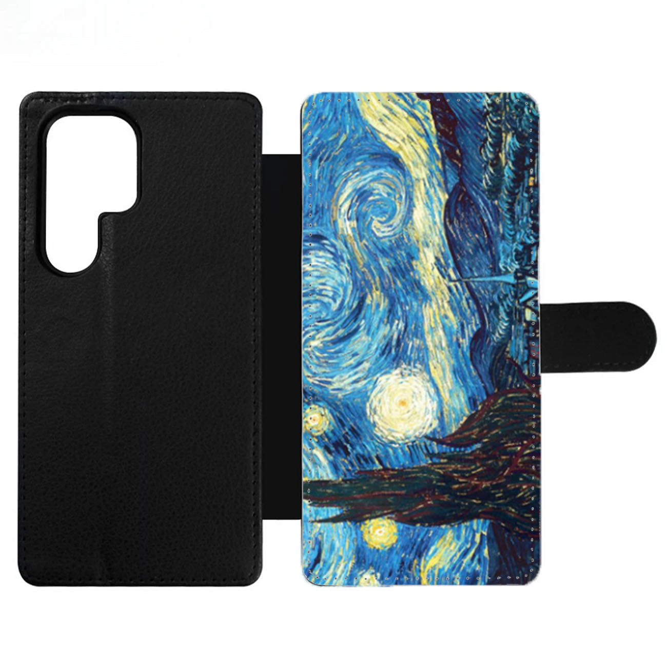Van Gogh Starry Night Wallet Samsung Case