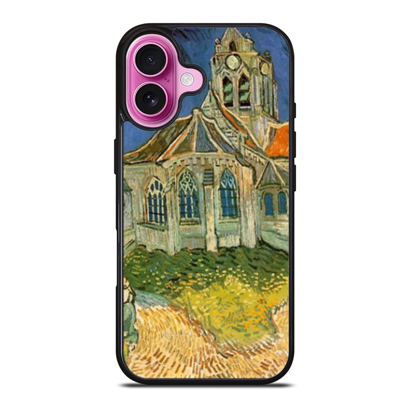 Van Gogh The Church at AuverssurOise iPhone Case Cover