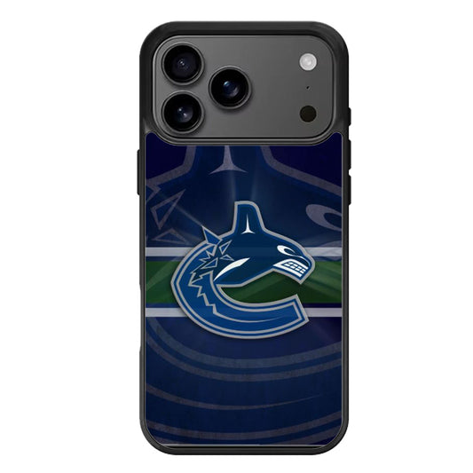 Vancouver Canucks Black iPhone 17 Pro Max Case